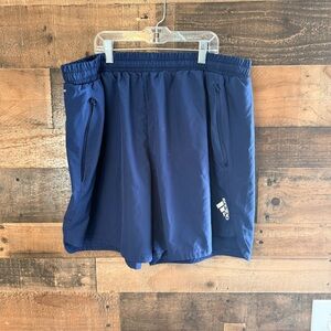 Adidas Aeroready Men's Dark Blue Athletic Shorts